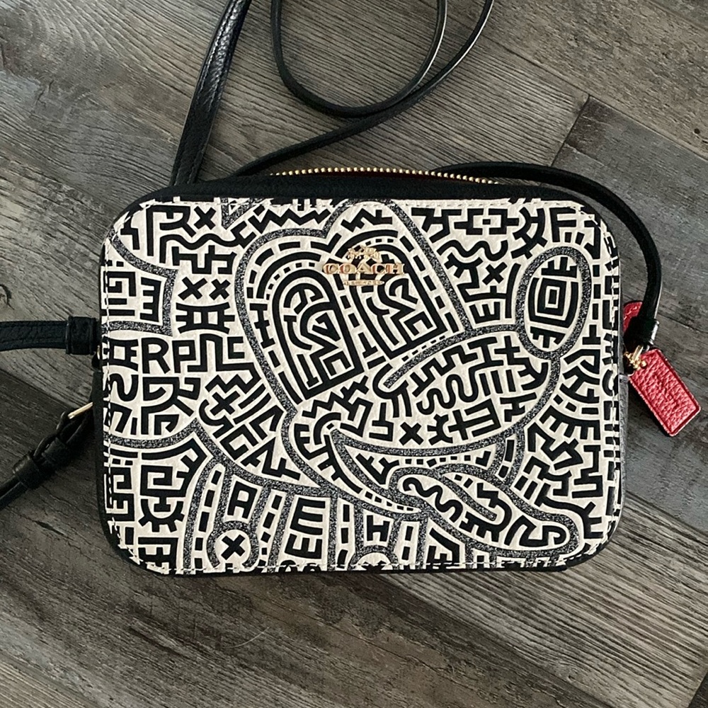 NEW without tags! Coach x Disney Mickey Mouse Camera mini Crossbody bag